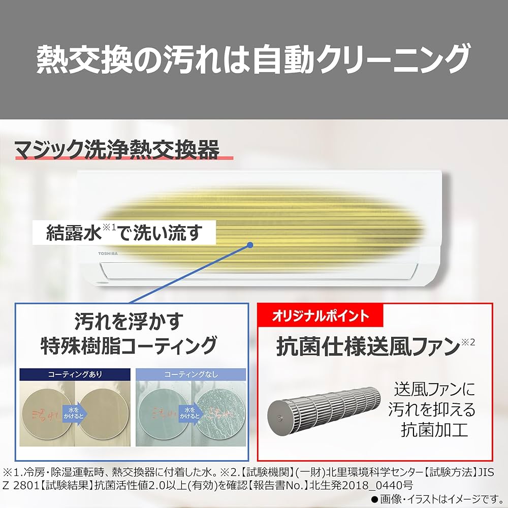 Amazon | TOSHIBA(東芝) ルームエアコン 14畳用 4.0kW 冷暖房